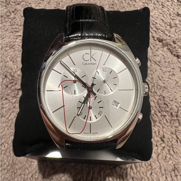 CALVIN KLEIN Swiss Made K2F 271 Quartz Men's Wrist Watch - Picture 5 of 5
